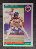 1992 Score #845 Kenny Lofton