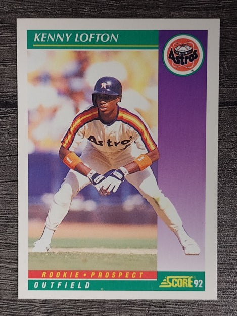 1992 Score #845 Kenny Lofton