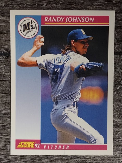 1992 Score #584 Randy Johnson