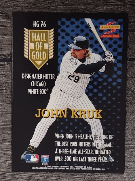 1995 Score Hall of Gold You Trade Em #HG76T John Kruk