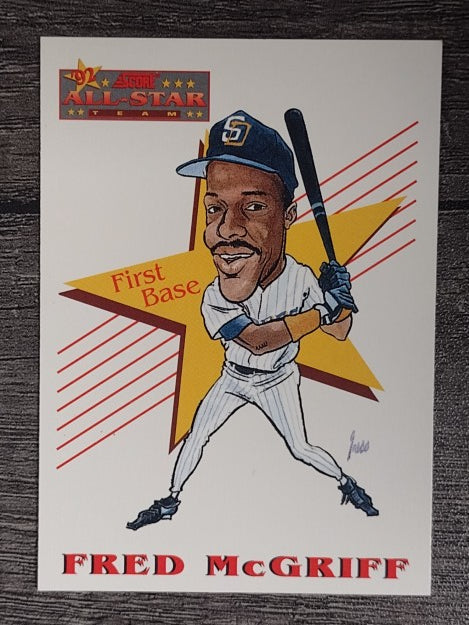 1993 Score #528 Fred McGriff AS
