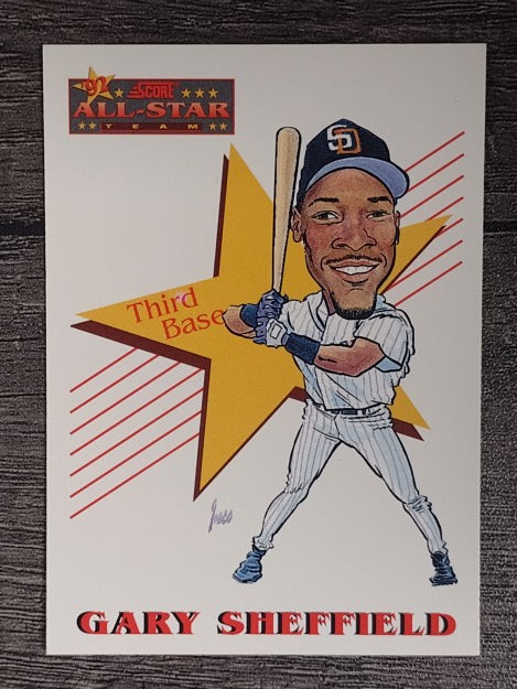 1993 Score #531 Gary Sheffield AS