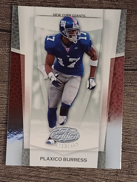 2007 Leaf Certified Materials #8 Plaxico Burress
