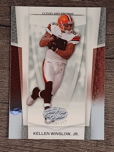 2007 Leaf Certified Materials #107 Kellen Winslow