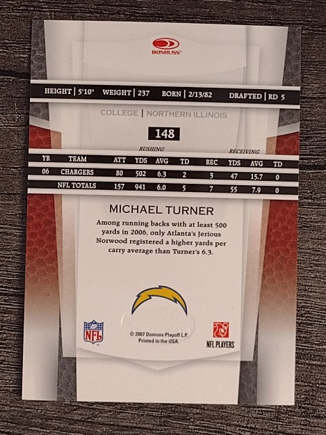 2007 Leaf Certified Materials #148 Michael Turner