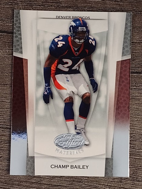 2007 Leaf Certified Materials #137 Champ Bailey