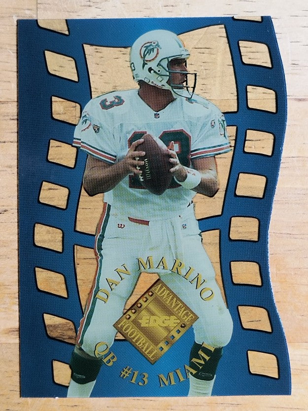 1996 Collector's Edge Advantage Crystal Cuts #CC13 Dan Marino