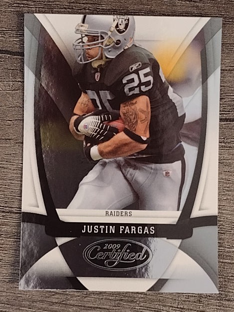 2009 Certified #89 Justin Fargas