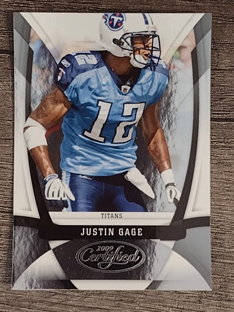 2009 Certified #119 Justin Gage