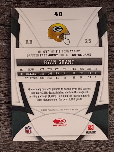 2009 Certified #48 Ryan Grant