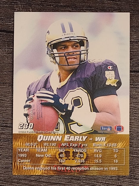 1994 Pacific #230 Quinn Early