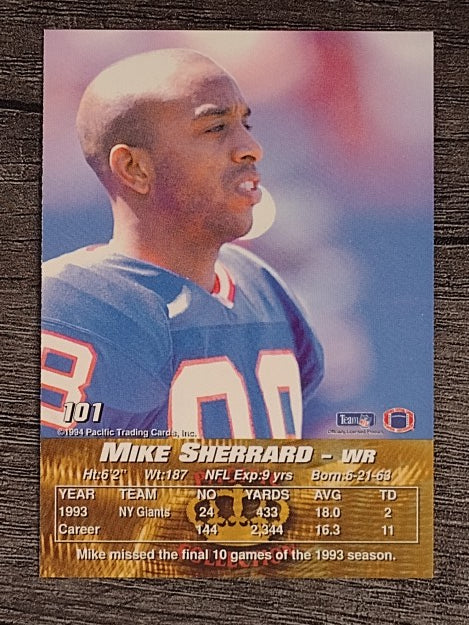 1994 Pacific #101 Mike Sherrard