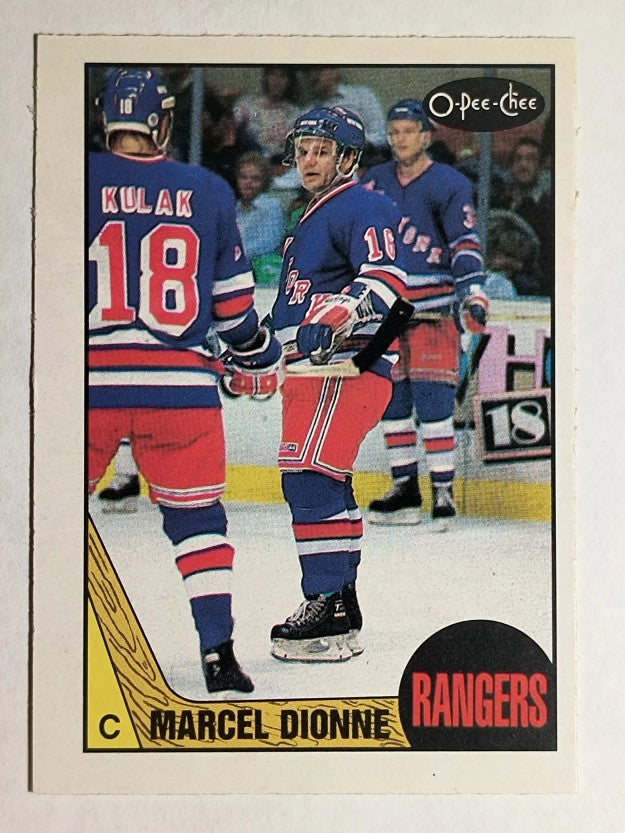 1987-88 O-Pee-Chee #129 Marcel Dionne