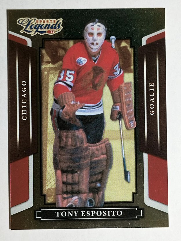 2008 Donruss Sports Legends Mirror Red #126 Tony Esposito