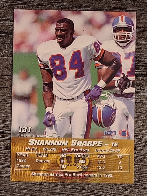 1994 Pacific #131 Shannon Sharpe