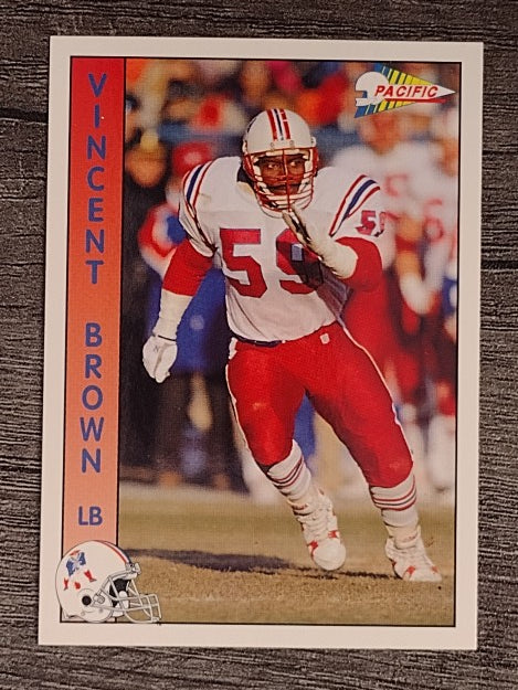 1992 Pacific #188 Vincent Brown