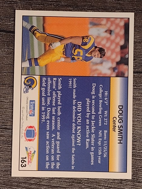 1992 Pacific #163 Doug Smith