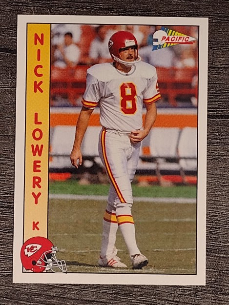 1992 Pacific #137 Nick Lowery