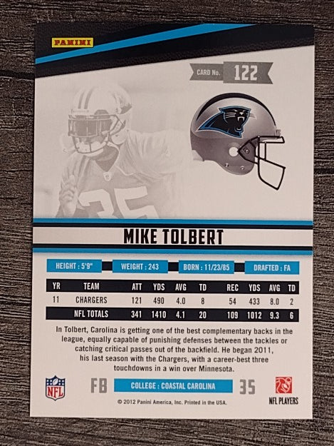 2012 Rookies and Stars #122 Mike Tolbert