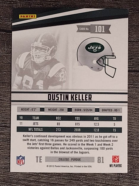 2012 Rookies and Stars #101 Dustin Keller