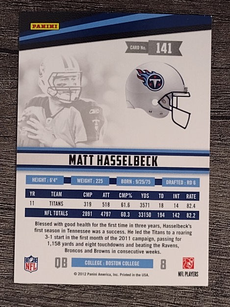 2012 Rookies and Stars #141 Matt Hasselbeck