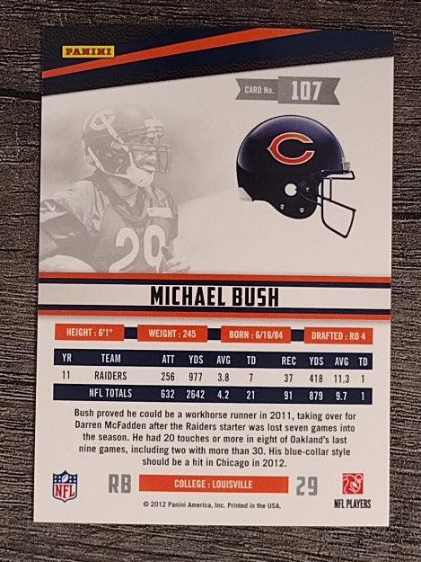 2012 Rookies and Stars #107 Michael Bush