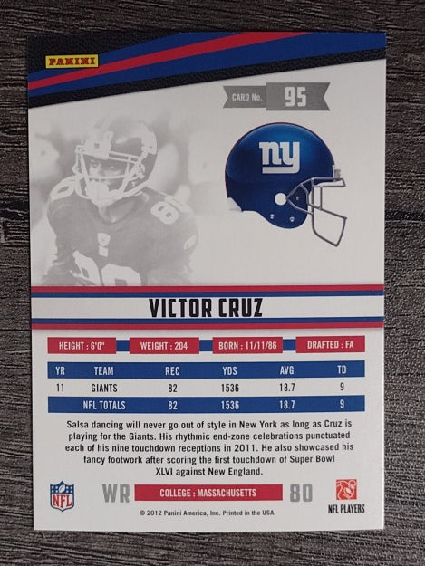 2012 Rookies and Stars #95 Victor Cruz