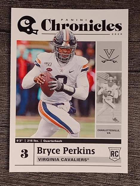 2020 Panini Chronicles Draft Picks #22 Bryce Perkins