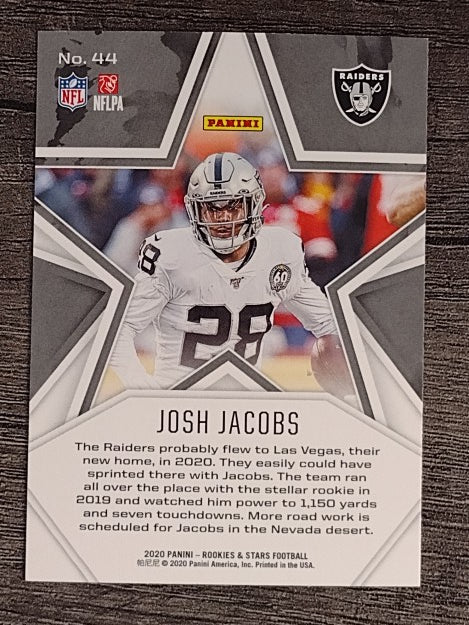 2020 Rookies and Stars #44 Josh Jacobs