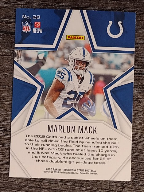 2020 Rookies and Stars #29 Marlon Mack