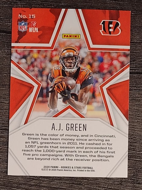 2020 Rookies and Stars #15 A.J. Green