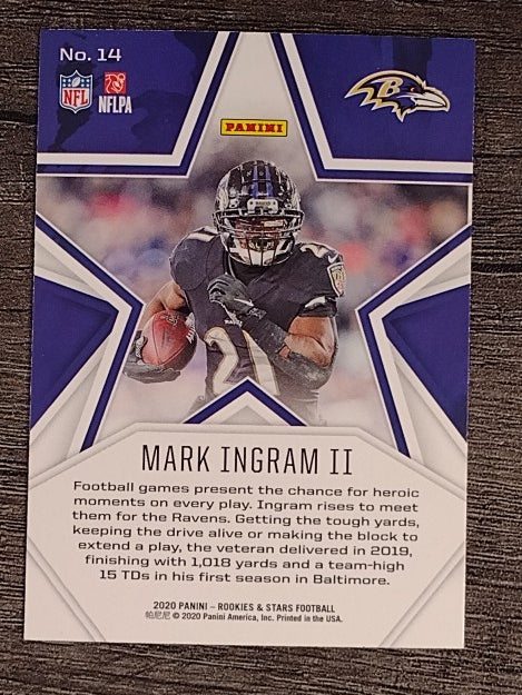 2020 Rookies and Stars #14 Mark Ingram II