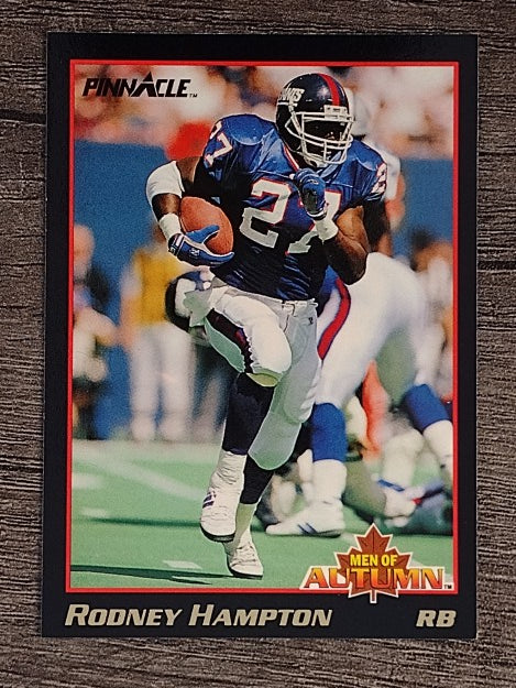 1993 Pinnacle Men of Autumn #19 Rodney Hampton