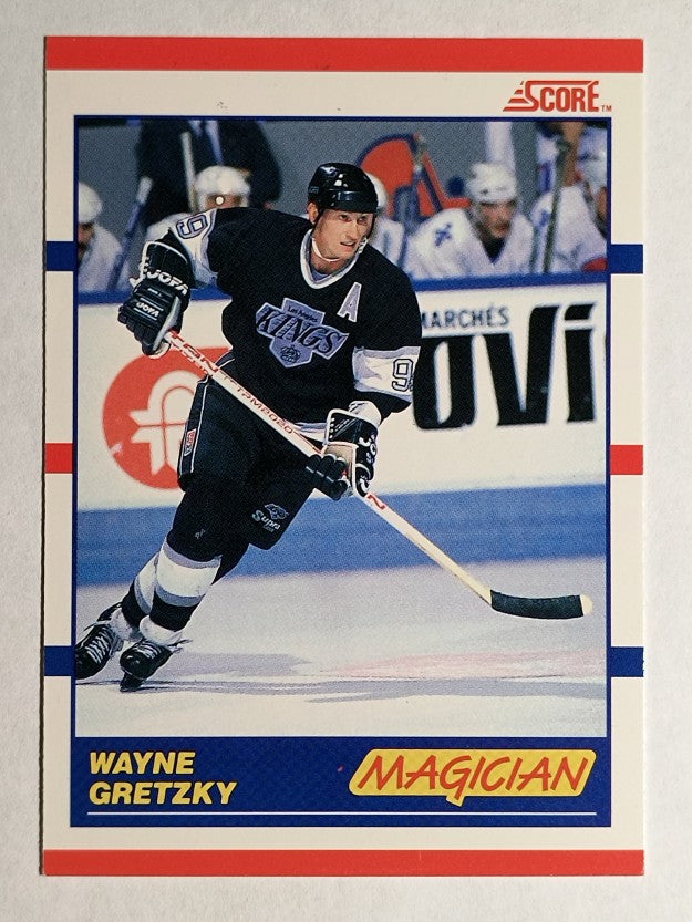 1990-91 Score Canadian #338 Wayne Gretzky Magic