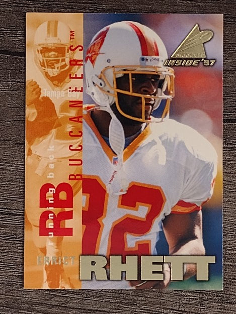 1997 Pinnacle Inside #69 Errict Rhett