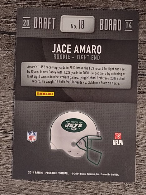 2014 Prestige Draft Big Board #18 Jace Amaro