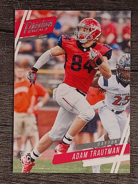 2020 Prestige Draft Picks #19 Adam Trautman
