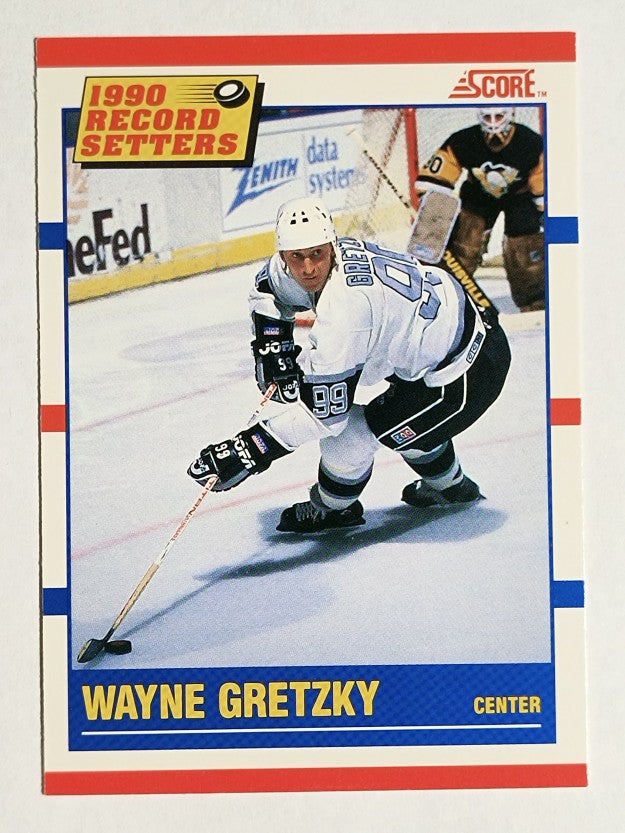 1990-91 Score Canadian #347 Wayne Gretzky RB