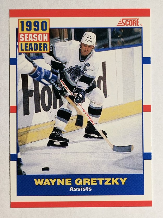 1990-91 Score Canadian #352 Wayne Gretzky LL
