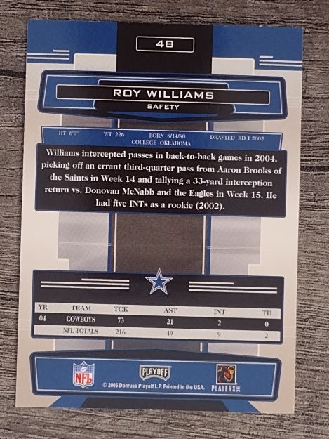 2005 Absolute Memorabilia Retail #48 Roy Williams S