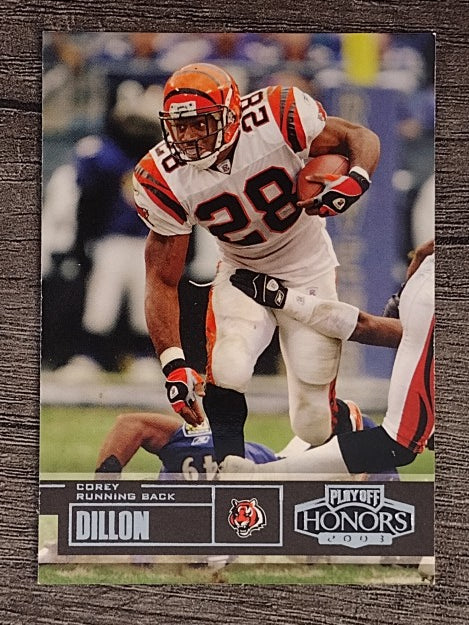 2003 Playoff Honors #17 Corey Dillon