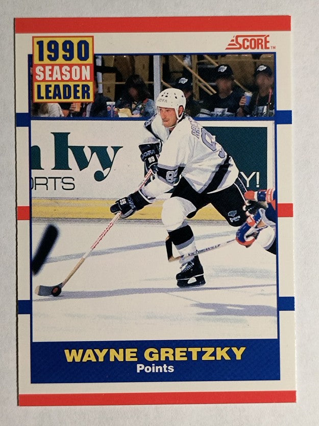 1990-91 Score Canadian #353 Wayne Gretzky LL