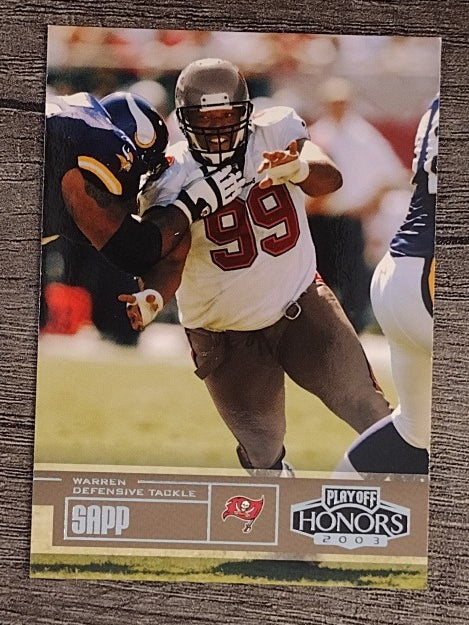 2003 Playoff Honors #97 Warren Sapp