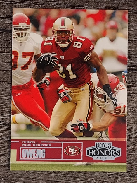 2003 Playoff Honors #85 Terrell Owens
