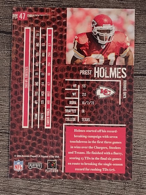 2004 Playoff Hogg Heaven #47 Priest Holmes