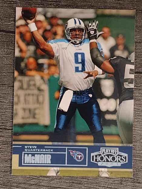 2003 Playoff Honors #83 Steve McNair