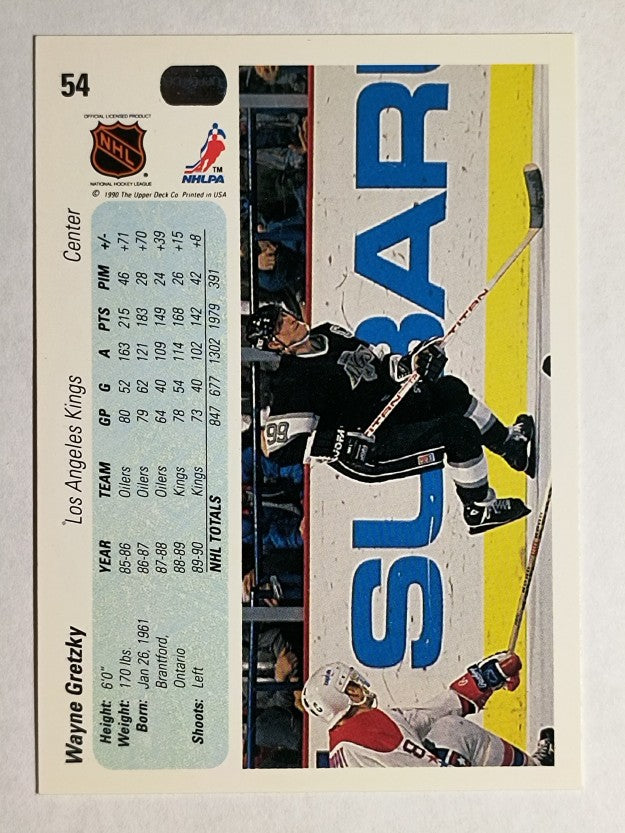 1990-91 Upper Deck #54 Wayne Gretzky