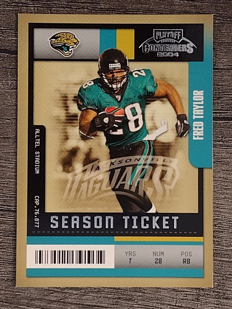 2004 Playoff Contenders #47 Fred Taylor