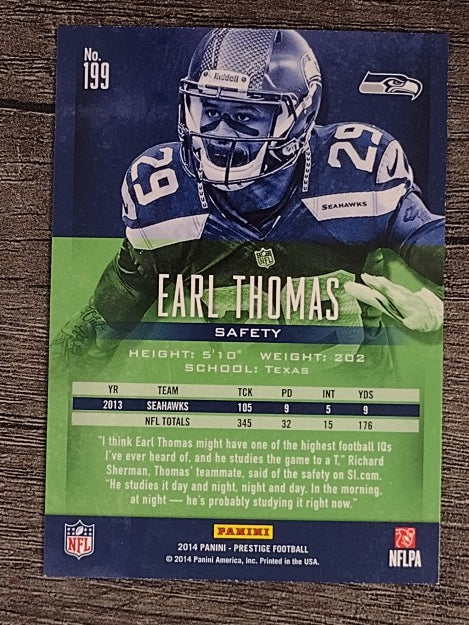 2014 Prestige #199 Earl Thomas