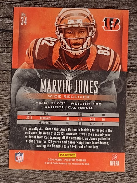 2014 Prestige #34 Marvin Jones
